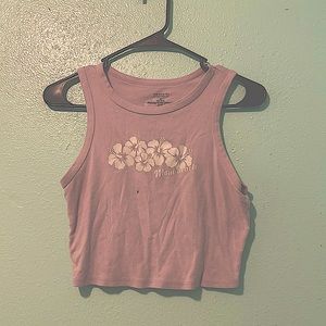 Homegirl cropped tank top